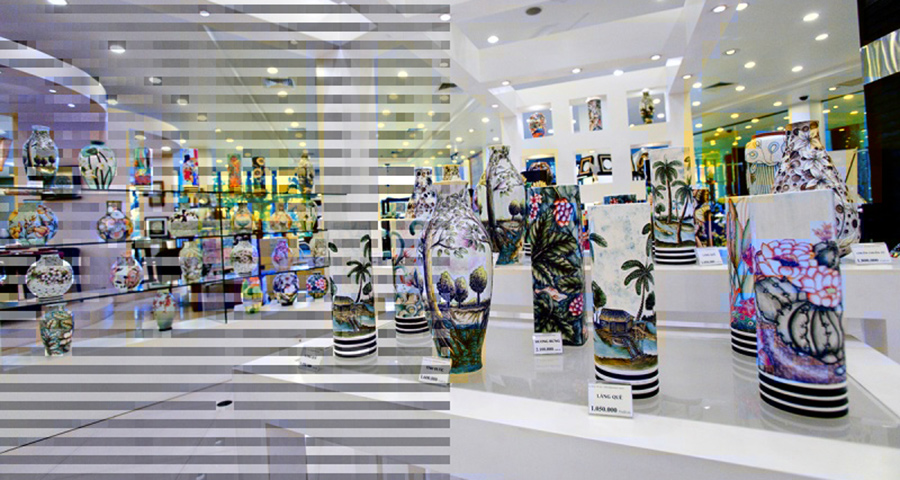 Showroom Gốm sứ Minh Long