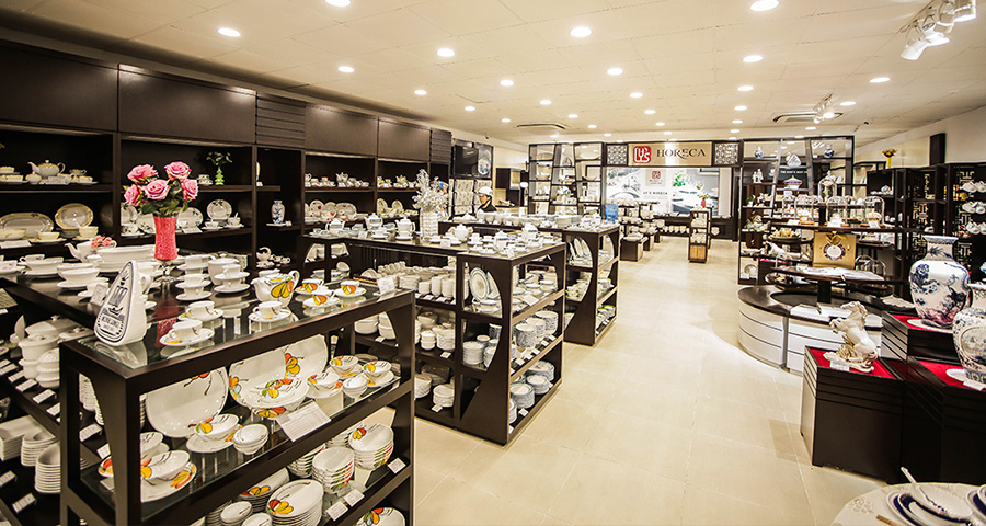 Showroom Gốm sứ Minh Long