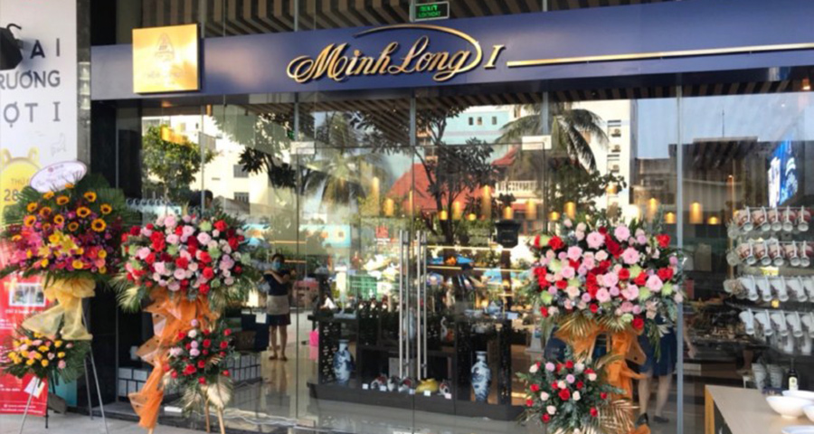 Showroom Gốm sứ Minh Long