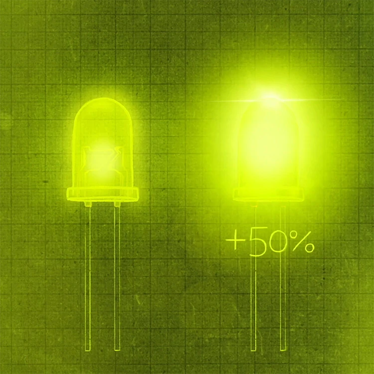 Đèn LED lấy cảm hứng từ đom đóm sáng hơn 50%
